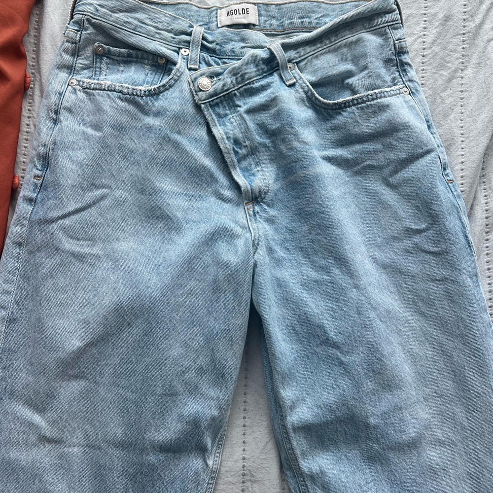 AGOLDE cross over jeans size 31